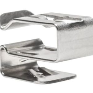HellermannTyton 151-01699 Low Profile Metal Edge Clip
