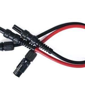 Seaward Solar MC4 Test Leads Set  Red Fused, Black Non-Fused
