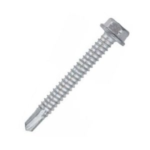 #10-16 x 1" Bi-Flex Hex Washer Head Self-Drilling Screws #2 Point 5000 pack